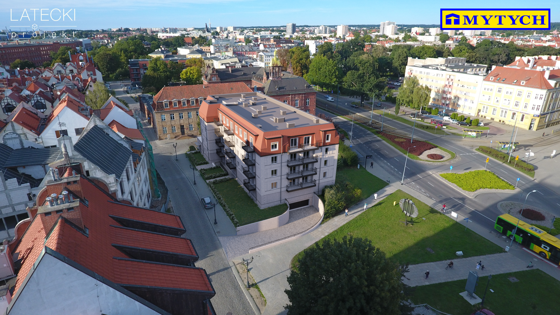 Grafika strony Elbląg Stare Miasto - ul. Przymurze 6