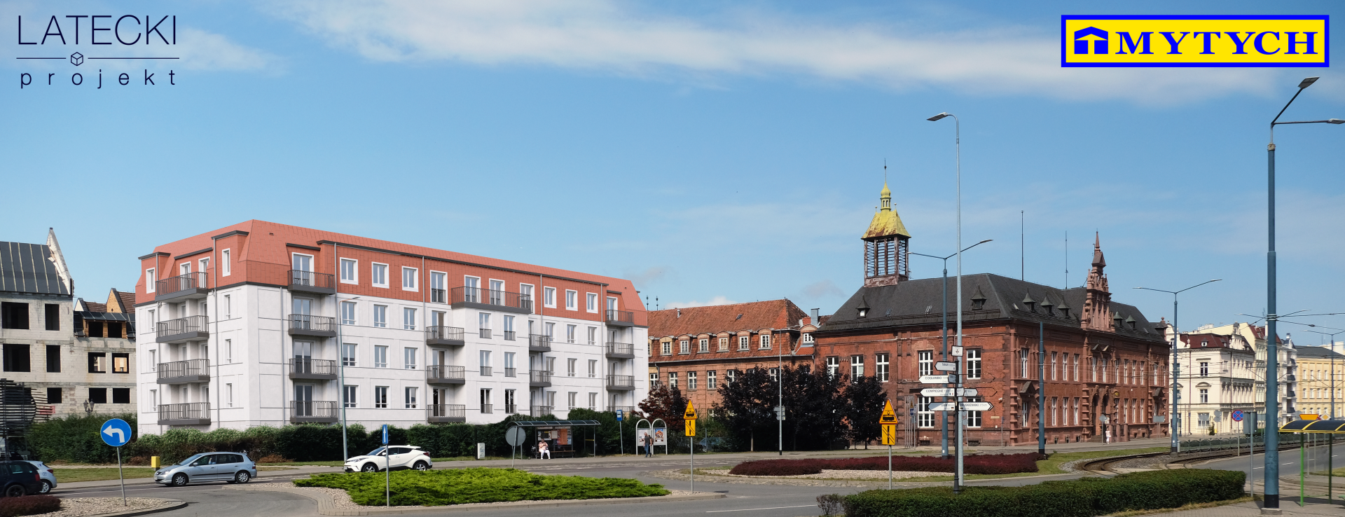 Grafika strony Elbląg Stare Miasto - ul. Przymurze 6